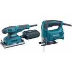 Makita DK0008 Прободен трион + Вибрационен шлайф 